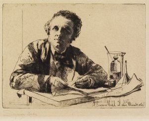 Retrato de Francis Seymour Haden (nº 2) (enquanto gravura), 1862
