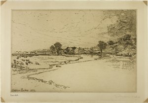Sawley Abbey de Francis Seymour Haden