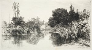 Partilhar Lagoa do Moinho de Francis Seymour Haden