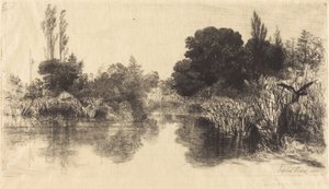 Shere Mill Pond (O Prato Maior) de Francis Seymour Haden