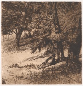 Sob o casaco..., 1859., 1859 de Francis Seymour Haden
