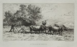 Equipe de bois de Francis Seymour Haden