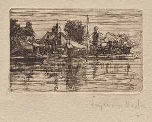 Lado Tâmisa de Francis Seymour Haden