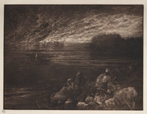 A Coluna de Sal de Francis Seymour Haden