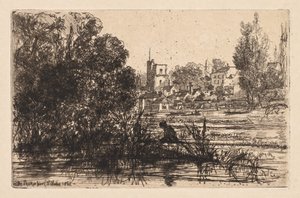 Igreja de Twickenham de Francis Seymour Haden