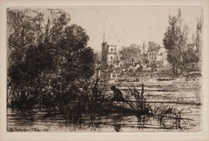 Igreja de Twickenham de Francis Seymour Haden