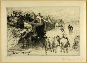 Ponte de Wareham de Francis Seymour Haden