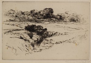 Windmill Hill No.2 de Francis Seymour Haden