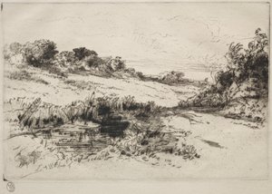 Colina do Moinho de Vento, nº 1 de Francis Seymour Haden