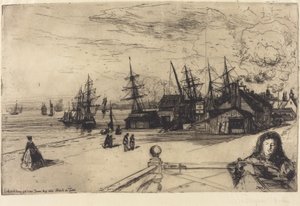 Taverna do Iate, Erith de Francis Seymour Haden