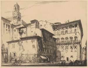 O Município, Florença de Francis Sydney Unwin
