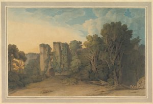 Castelo de Berry Pomeroy, em Devon de Francis Towne