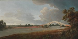 Ponte de Old Walton de Francis Towne