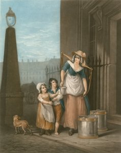 Leite abaixo, empregadas domésticas de Francis Wheatley