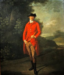 Retrato do Lord Spencer Hamilton (óleo sobre tela) de Francis Wheatley