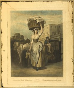 Morangos, Morangos Escarlates, Placa 9 de The Cries of London de Francis Wheatley