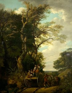 The Harvest Waggon de Francis Wheatley