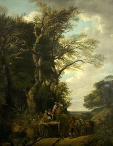 O vagão da colheita, 1774 de Francis Wheatley