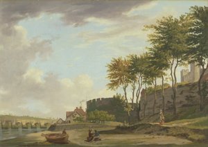 O Medway em Rochester de Francis Wheatley