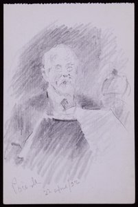 Retrato de Alfred Powell de Francis Wilfred Lawson