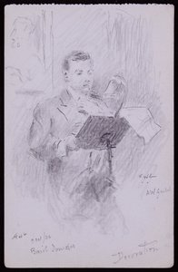 Retrato de Basílio Ionides de Francis Wilfred Lawson