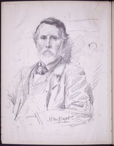 Retrato de Hope-Pinker HR, c.1900 (lápis sobre papel)