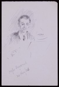 Retrato de Hope Bagenal de Francis Wilfred Lawson