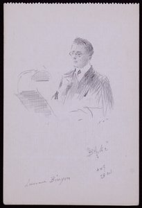 Retrato de Lawrence Binyon