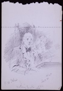Retrato de RW Schultz Weir de Francis Wilfred Lawson