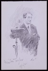 Retrato de R Minton Taylor de Francis Wilfred Lawson