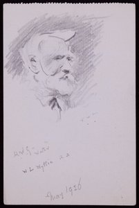 Retrato de WL Wyllie de Francis Wilfred Lawson
