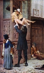 Salvo da peste (cor litho) de Francis William (after) Topham