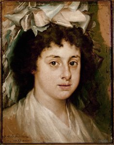 Retrato de Feliciana, aos 13 anos de idade (óleo sobre tela, c.1787)