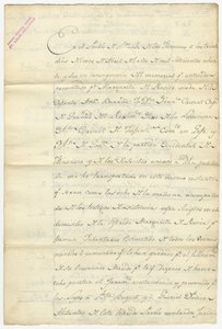 Inventário de Antoine Barada assinou Fran. Cruzat, Josef Bexmes, Dodier, Becquet, e outros, abril de 1782 de Francisco Cruzat