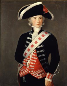 Manuel Godoy, jovem Guarda do Corpo de exército de Francisco Folch de Cardona