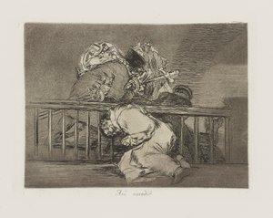 Como? sucedi?. (Foi assim que aconteceu.), Pl. 47 da série Los Desastres de la Guerra (os desastres da guerra) de Francisco de Goya