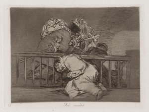 Como? sucedi? (Assim Aconteceu), Placa 47 de Los desastres de la guerra (Os Desastres da Guerra) de Francisco de Goya