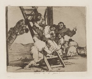 É um passe difícil (É de Francisco de Goya
