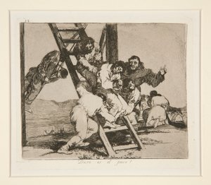 É um passe difícil (É de Francisco de Goya