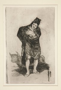 El embozado (O Homem Camuflado) de Francisco de Goya