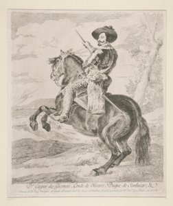 Gaspar de Guzman, Conde Duque de Olivares de Francisco de Goya