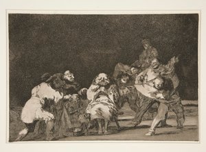 La Lealtad (Lealdade), pl. 17 da série Los proverbios de Francisco de Goya