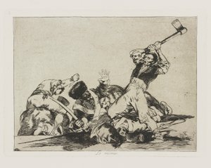 O mesmo (O Mesmo), pl. 3 da série Os Desastres da Guerra de Francisco de Goya