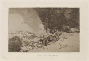 The Same Elsewhere, Placa 23 de The Disasters of War de Francisco de Goya