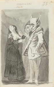 Mascaras crueles (Cruel Masks) [reto] de Francisco de Goya