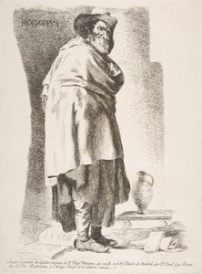 Moenippus Menipo Philosopher, 1778. de Francisco de Goya