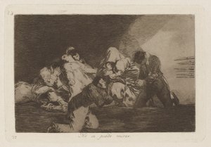 No se puede mirar (Uma lata de Francisco de Goya
