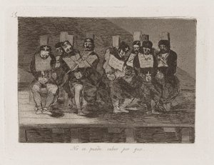 Não sei por que [sic] (Pode-se de Francisco de Goya