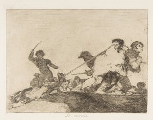 Placa 29 de Os Desastres da Guerra Los Desastres de la Guerra :: He ..., 1810, publicada em 1863. de Francisco de Goya