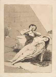 Ilustração 9 de Los Caprichos: Tantalus Tantalo., 1799. de Francisco de Goya